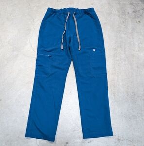 Figs Cairo Cargo Scrub Pants Blue Mens S/S PO1652